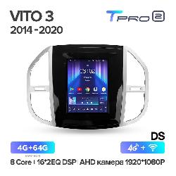 Штатная магнитола Teyes TPRO2 для Mercedes-Benz Vito 3 W447 2014-2020 на Android 10 4G+WiFi 4Gb + 64Gb