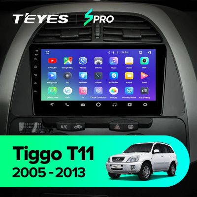Штатная магнитола Teyes SPRO для Chery Tiggo T11 I 2005-2013 на Android 8.1
